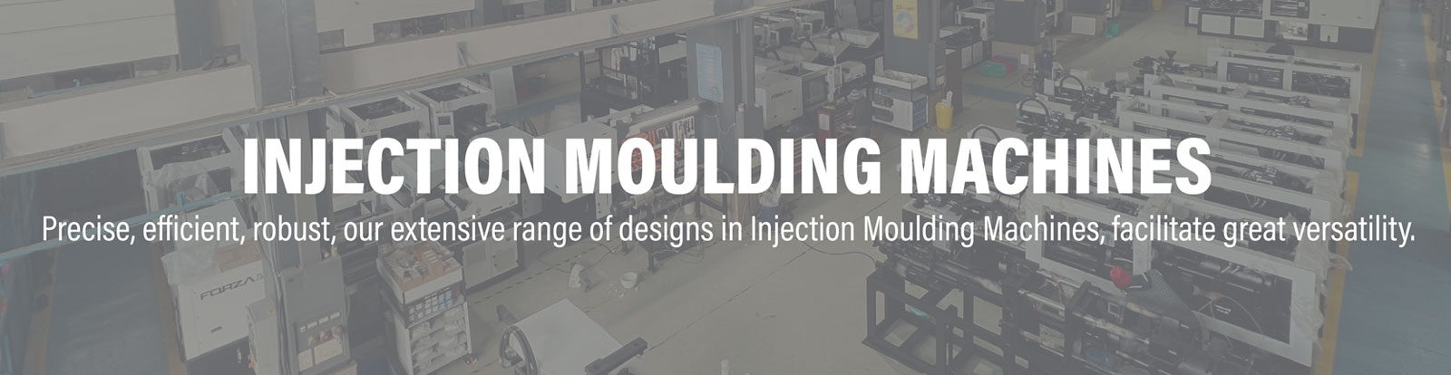 Plastic Injection Moulding Machine in India