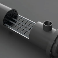 Heat Exchanger with Fins