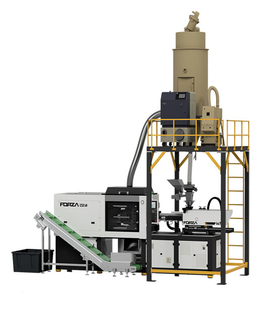 Vertical Injection Molding Machine