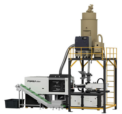 Vertical Injection Moulding Machine